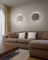 Preview: Braga Pico LED Wand- / Deckenleuchte 2164/PL60 Ferro/Blattsilber, dimmbar - sofort lieferbar